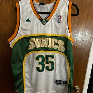 Seattle Super Sonics Kevin Durant Jersey